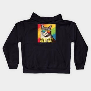 Ally Cat Kids Hoodie